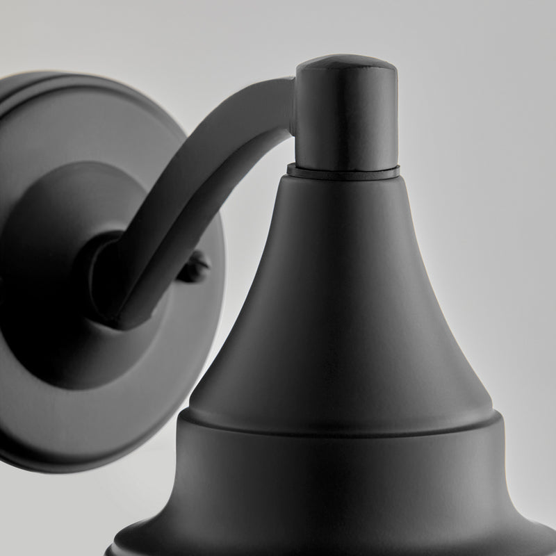 Quorum 767-8-59 One Light Wall Mount, Matte Black