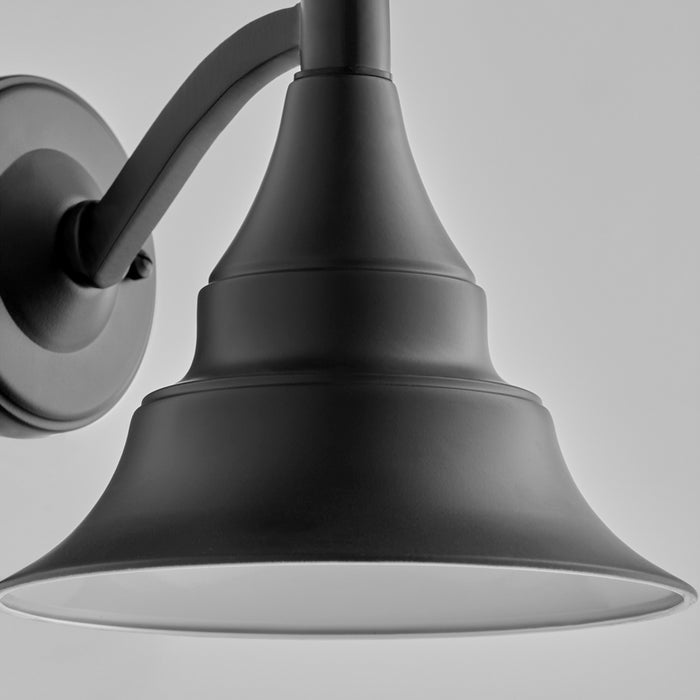 Quorum 767-8-59 One Light Wall Mount, Matte Black