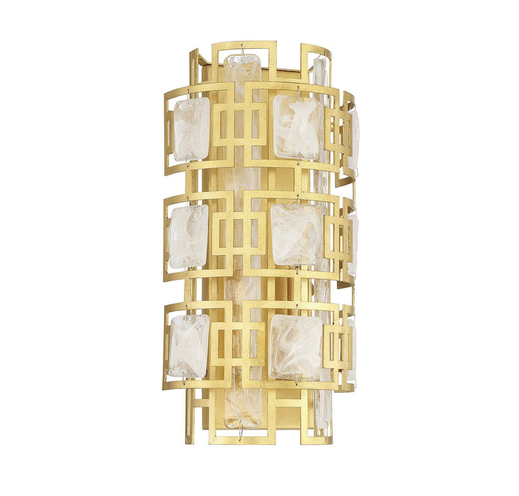 Savoy House 9-2030-2-260 Two Light Wall Sconce, True Gold