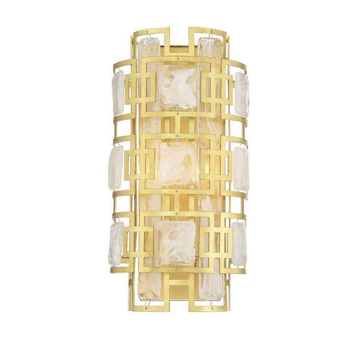 Savoy House 9-2030-2-260 Two Light Wall Sconce, True Gold