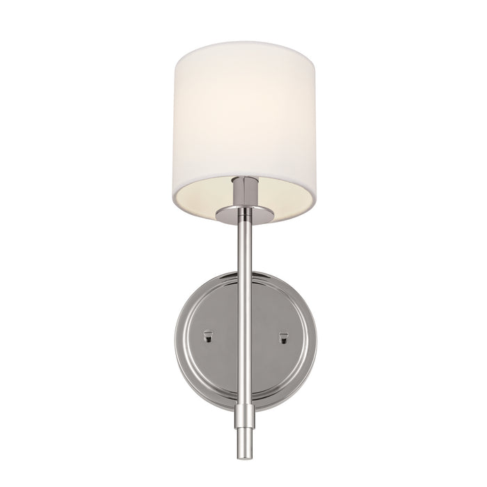 Kichler 52505PN One Light Wall Sconce, Polished Nickel