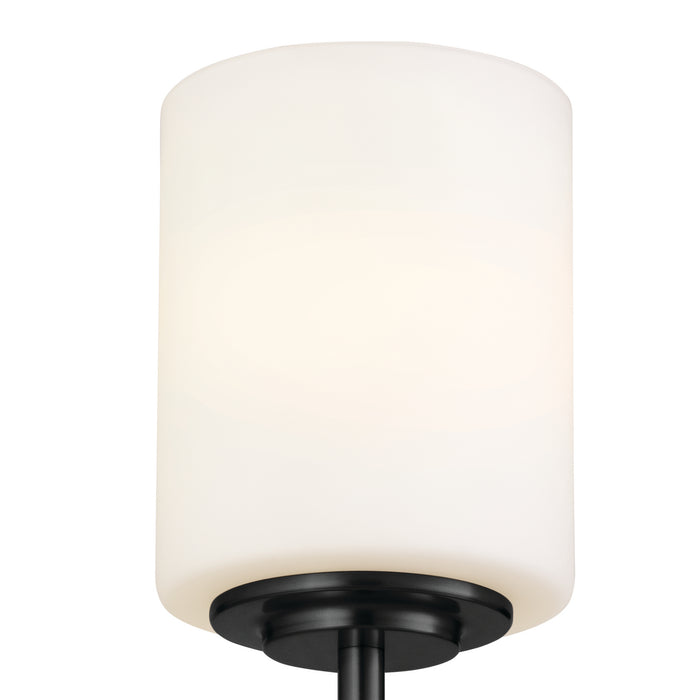 Kichler 55140BK One Light Wall Sconce, Black