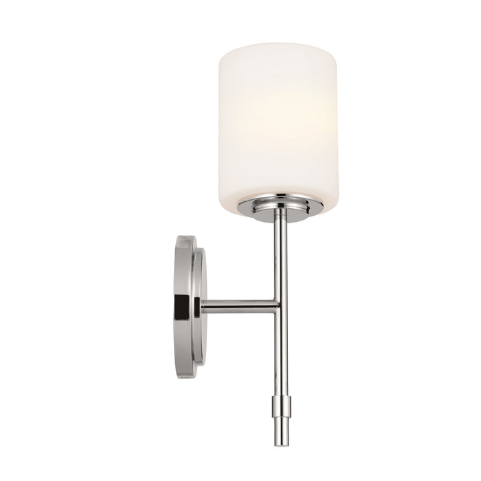 Kichler 55140PN One Light Wall Sconce, Polished Nickel