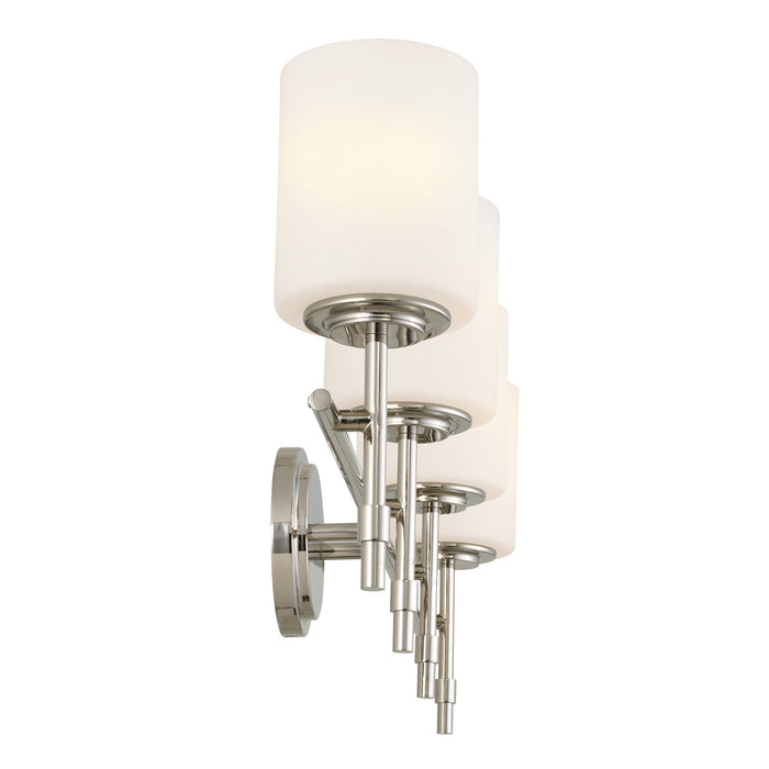 Kichler 55143PN Four Light Bath, Polished Nickel