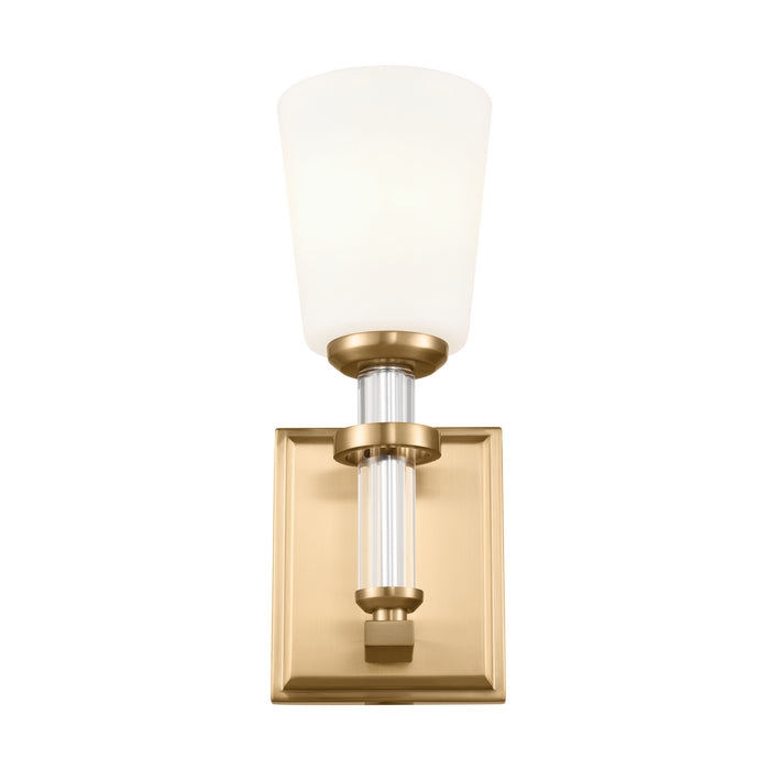 Kichler 55145BNB One Light Wall Sconce, Brushed Natural Brass
