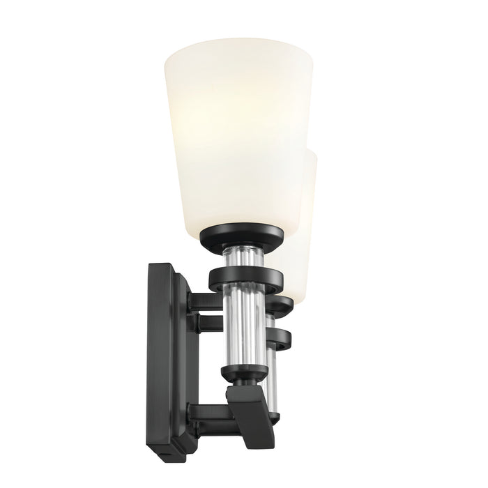 Kichler 55146BK Two Light Bath, Black