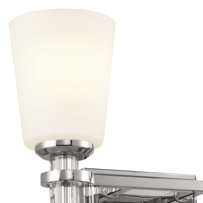 Kichler 55146PN Two Light Bath, Polished Nickel