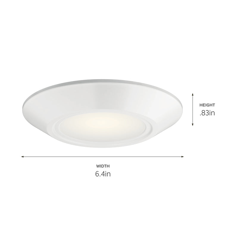 Kichler 43873WHLED30 LED Downlight, White