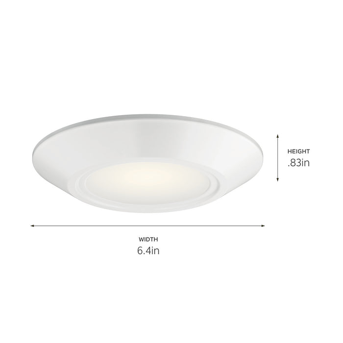 Kichler 43873WHLED30 LED Downlight, White