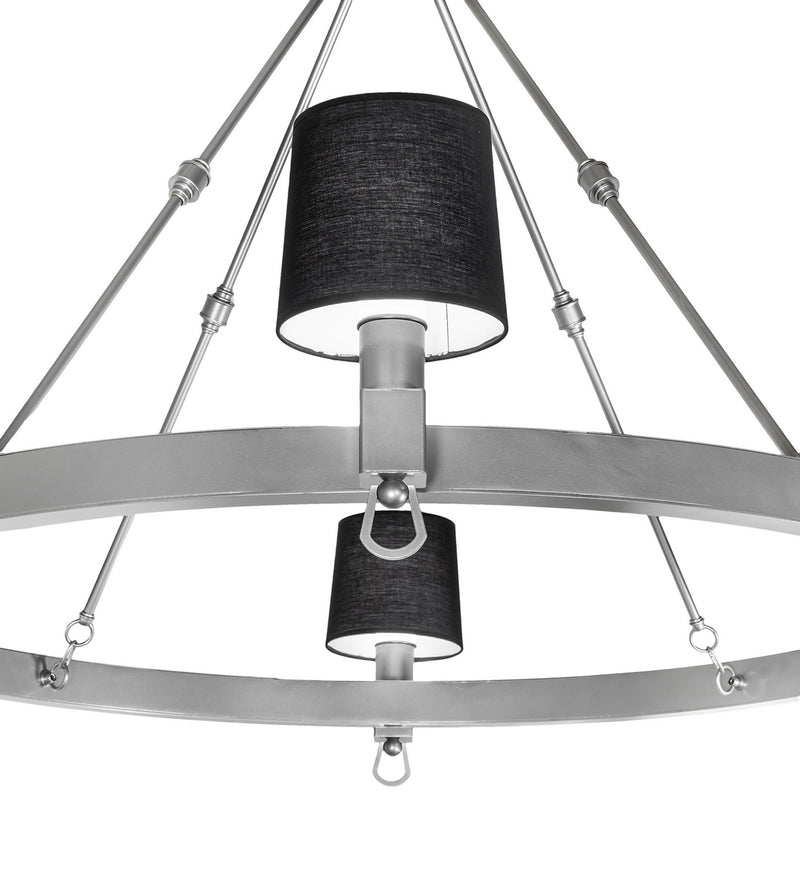 Meyda Tiffany 229819 LED Chandelier, Nickel