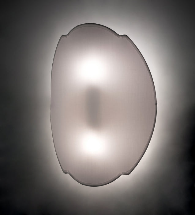 Meyda Tiffany 234547 LED Wall Sconce, Brushed Brass
