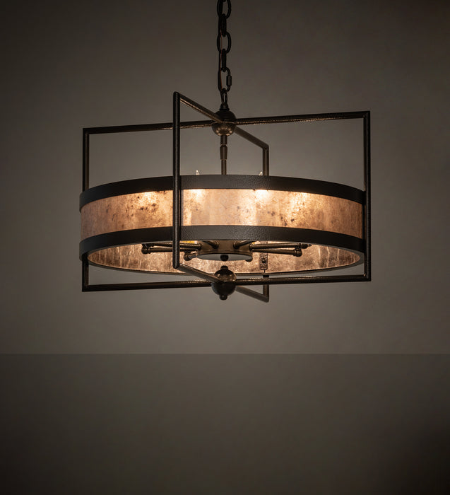 Meyda Tiffany 247648 Eight Light Chandelier, Timeless Bronze Vein