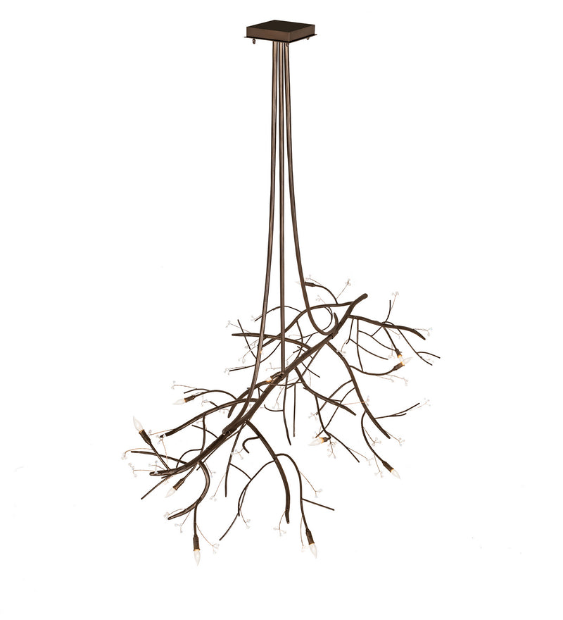 Meyda Tiffany 251130 LED Chandelier, Tyler Bronze