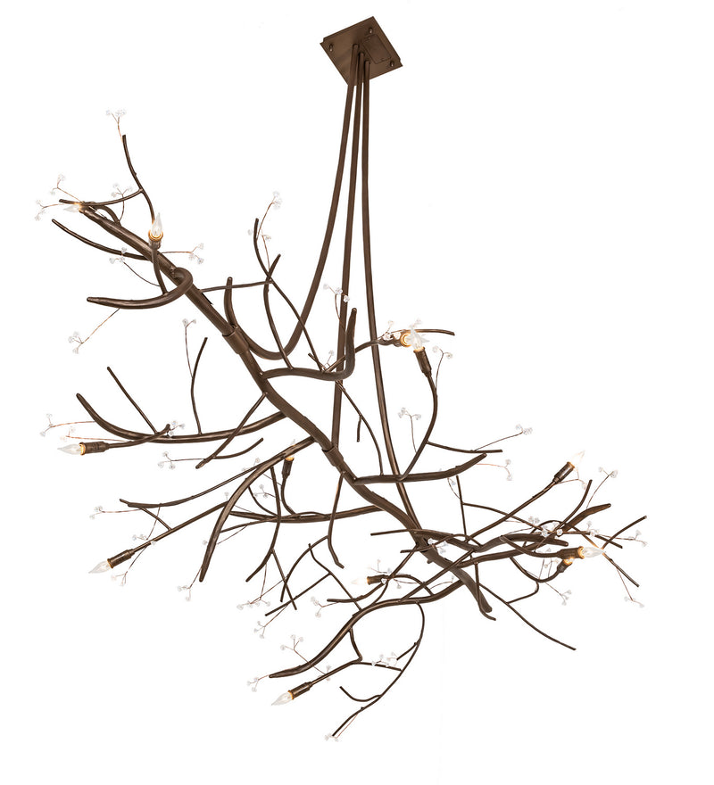 Meyda Tiffany 251130 LED Chandelier, Tyler Bronze