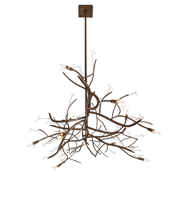 Meyda Tiffany 251130 LED Chandelier, Tyler Bronze