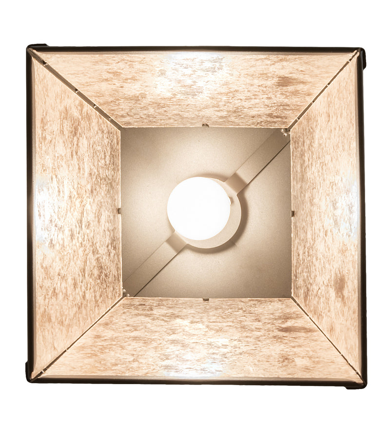 Meyda Tiffany 252361 One Light Pendant, Wrought Iron