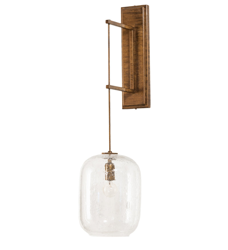 Meyda Tiffany 253445 LED Wall Sconce, Brushed Gold
