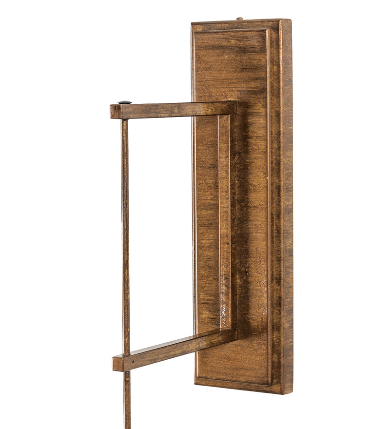 Meyda Tiffany 253445 LED Wall Sconce, Brushed Gold