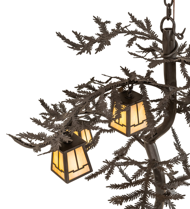 Meyda Tiffany 253650 Six Light Chandelier, Oil Rubbed Bronze