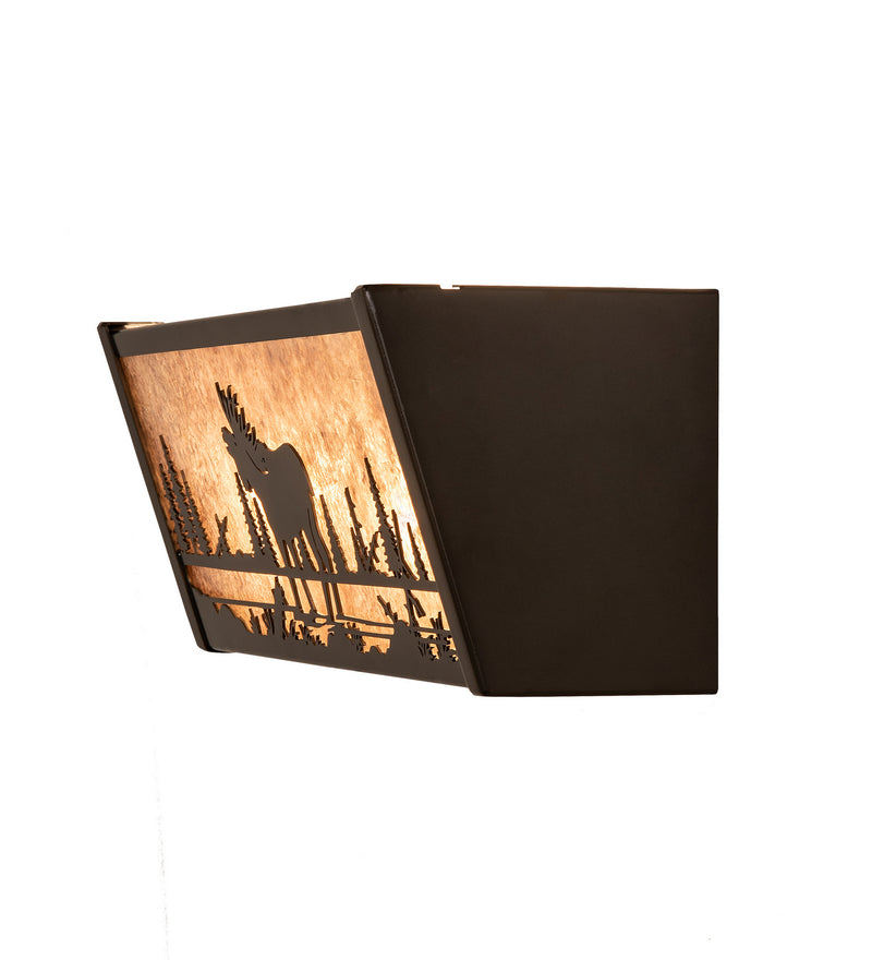 Meyda Tiffany 254520 Two Light Vanity, Timeless Bronze