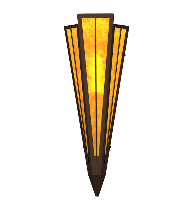 Meyda Tiffany 255589 One Light Wall Sconce, Timeless Bronze
