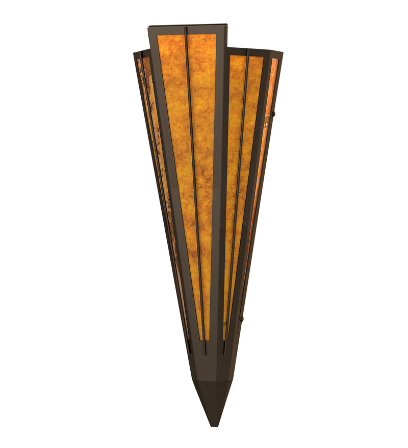 Meyda Tiffany 255605 One Light Wall Sconce, Oil Rubbed Bronze
