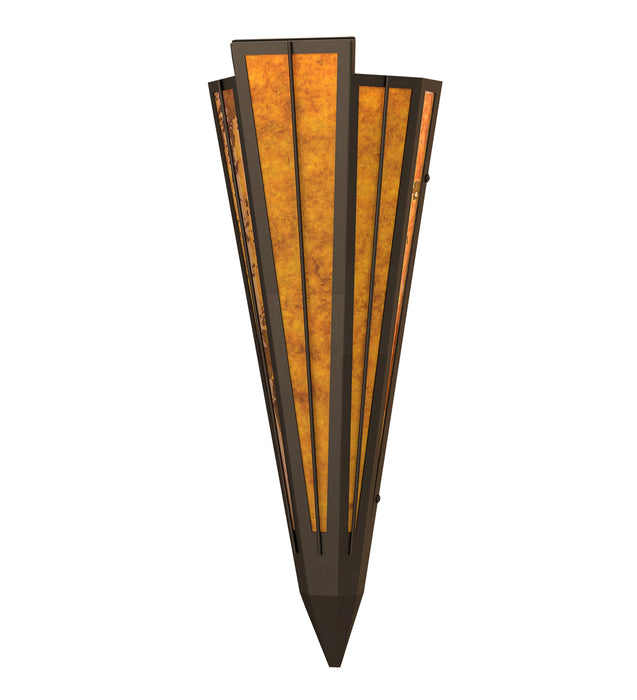 Meyda Tiffany 255605 One Light Wall Sconce, Oil Rubbed Bronze