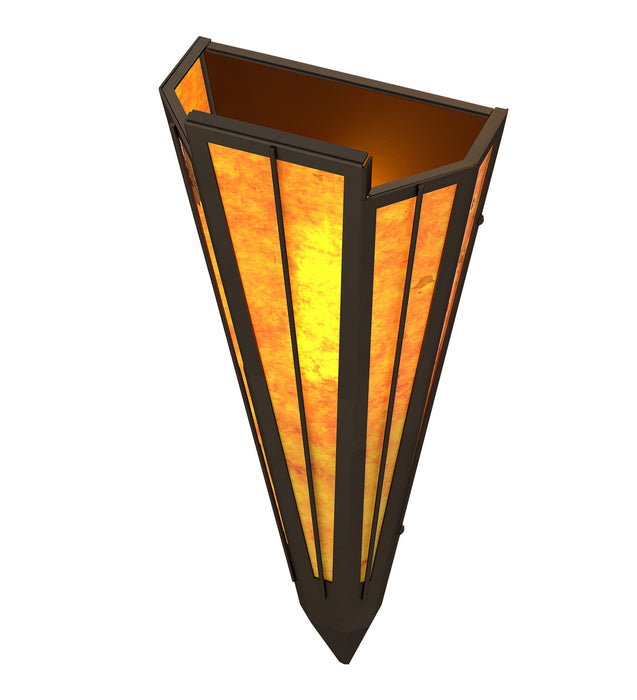 Meyda Tiffany 255605 One Light Wall Sconce, Oil Rubbed Bronze