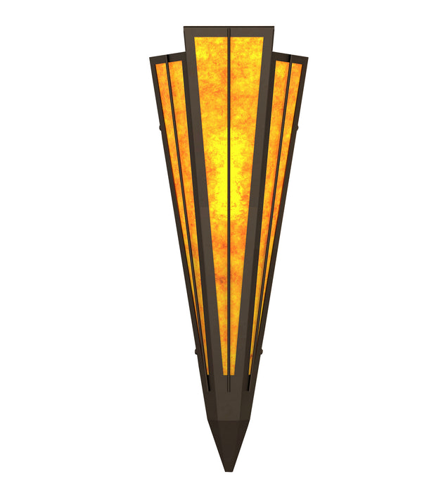 Meyda Tiffany 255605 One Light Wall Sconce, Oil Rubbed Bronze