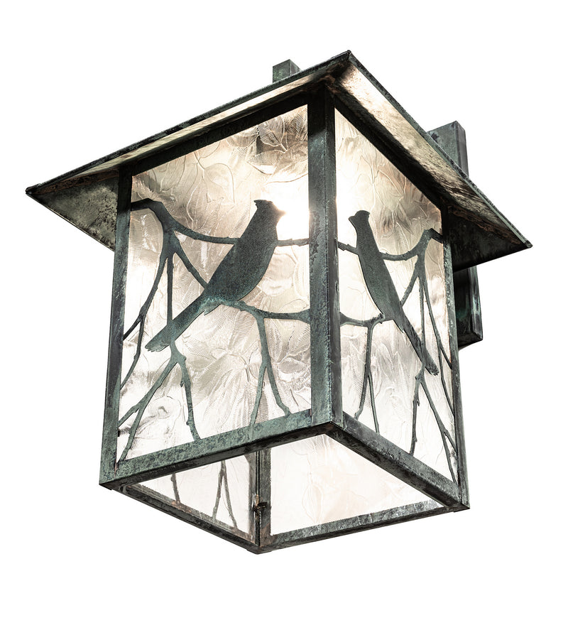 Meyda Tiffany 94681 One Light Wall Sconce, Verdigris