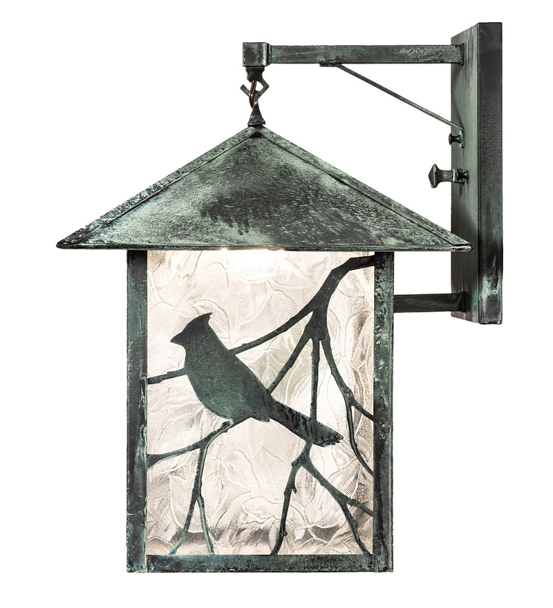 Meyda Tiffany 94681 One Light Wall Sconce, Verdigris