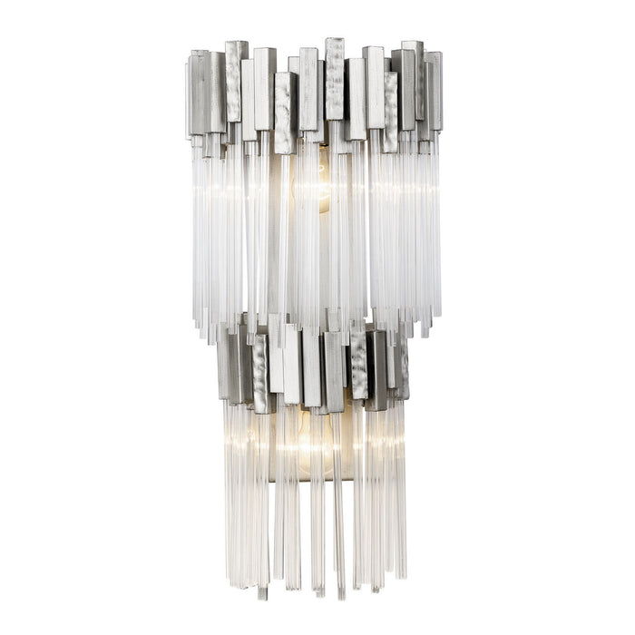 Varaluz 309W02LRN Two Light Wall Sconce, Rainy Night