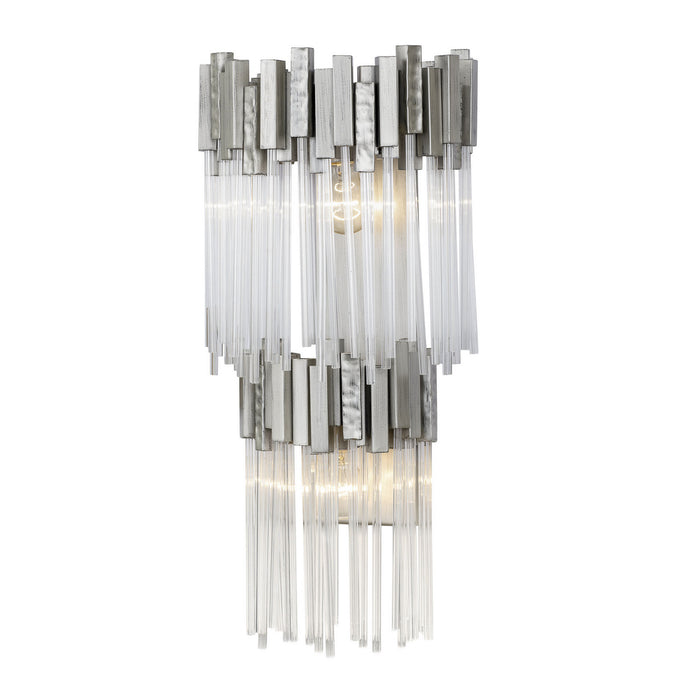 Varaluz 309W02LRN Two Light Wall Sconce, Rainy Night