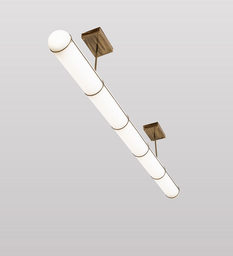 Meyda Tiffany 233682 LED Pendant, Brass