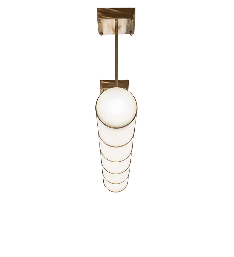 Meyda Tiffany 233682 LED Pendant, Brass