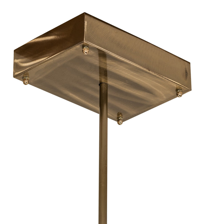 Meyda Tiffany 233682 LED Pendant, Brass