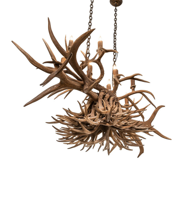 Meyda Tiffany 251967 Ten Light Chandelier, Antique Copper