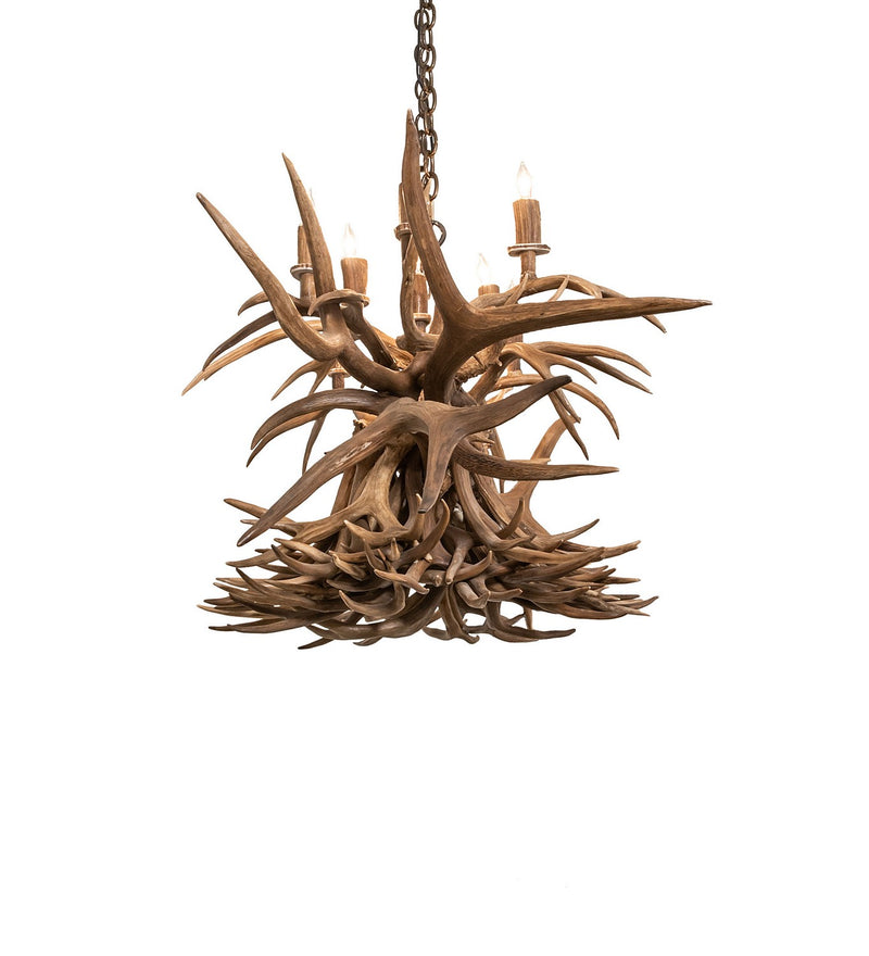 Meyda Tiffany 251967 Ten Light Chandelier, Antique Copper