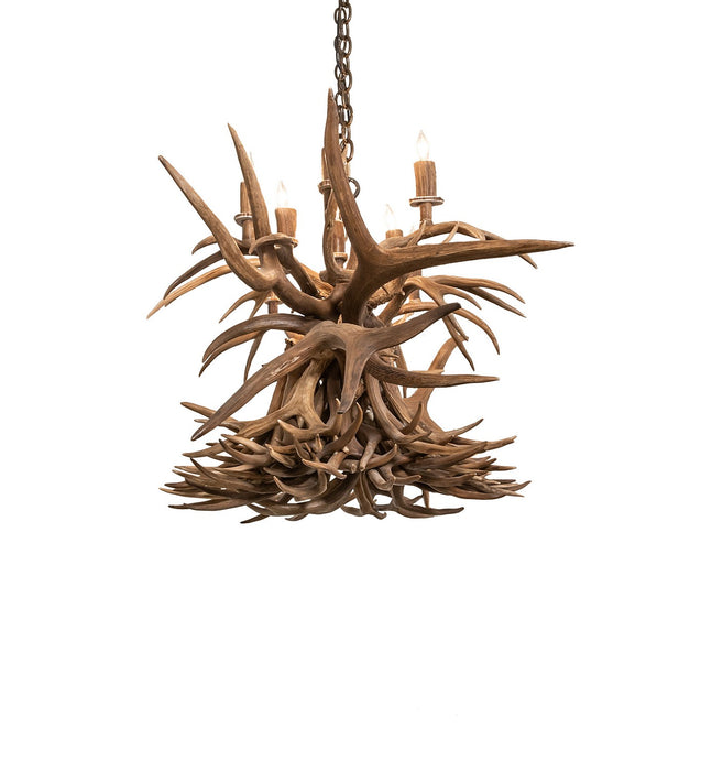Meyda Tiffany 251967 Ten Light Chandelier, Antique Copper