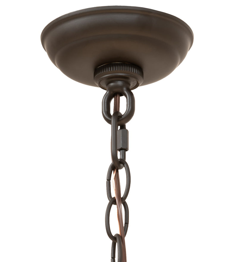Meyda Tiffany 253258 Eight Light Chandelier, Oil Rubbed Bronze