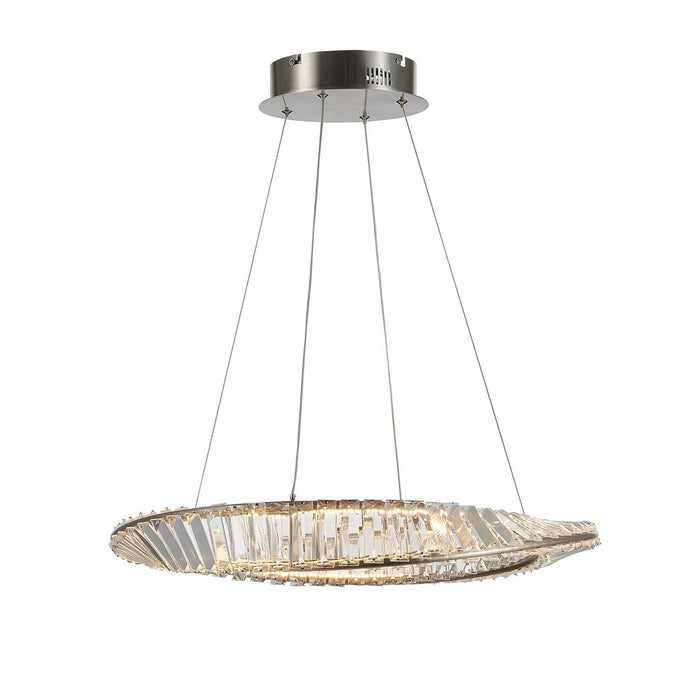 Artcraft AC6720SN LED Pendant, Satin Nickel