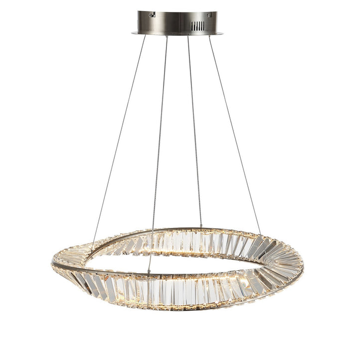 Artcraft AC6720SN LED Pendant, Satin Nickel