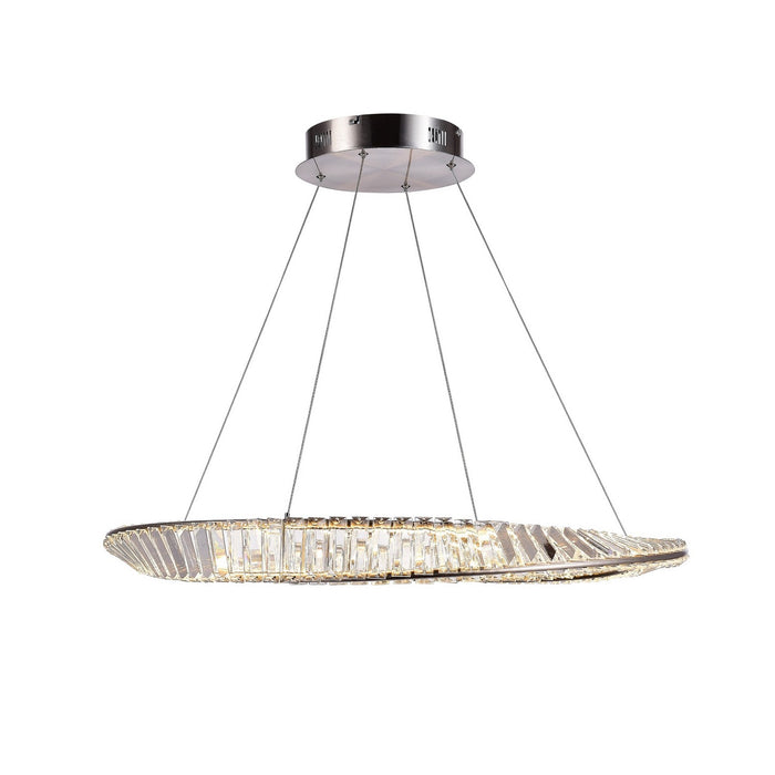 Artcraft AC6721SN LED Pendant, Satin Nickel