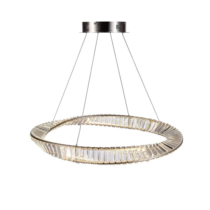 Artcraft AC6721SN LED Pendant, Satin Nickel
