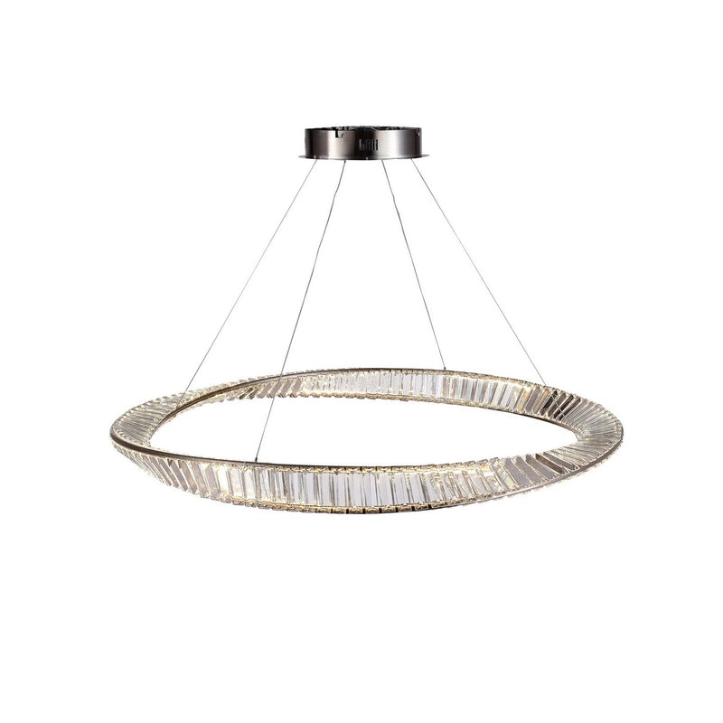 Artcraft AC6722SN LED Pendant, Satin Nickel