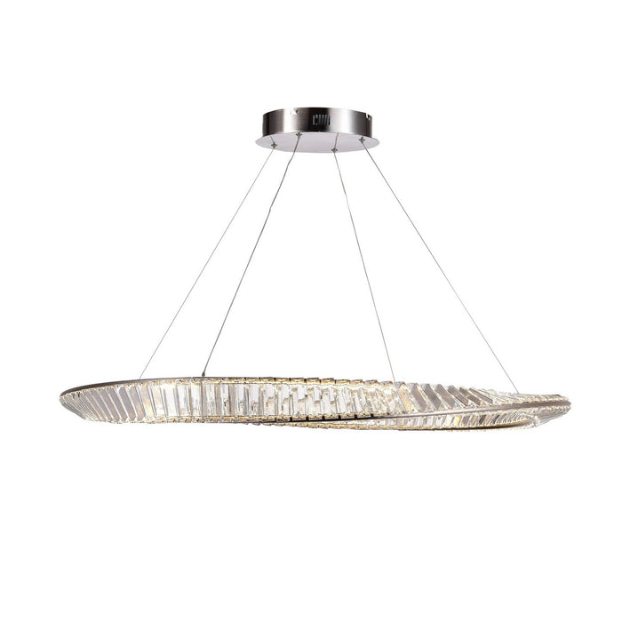 Artcraft AC6722SN LED Pendant, Satin Nickel