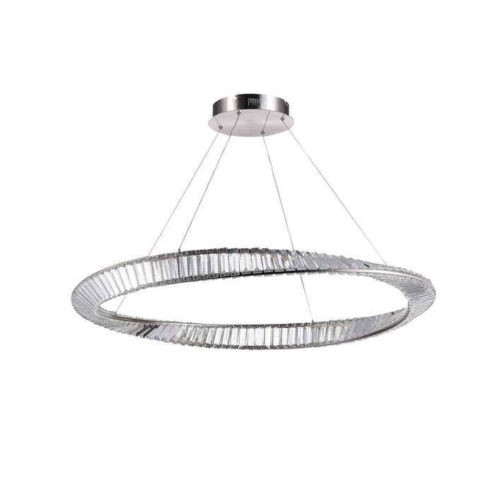 Artcraft AC6722SN LED Pendant, Satin Nickel