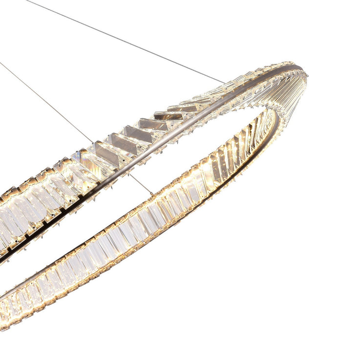 Artcraft AC6722SN LED Pendant, Satin Nickel