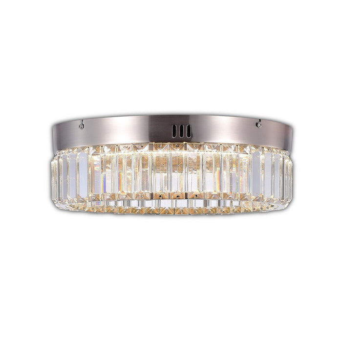 Artcraft AC6724SN LED Flush Mount, Satin Nickel