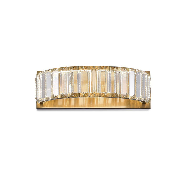 Artcraft AC6727BB LED Wall Sconce, Brushed Brass